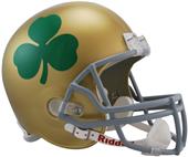 NCAA Notre Dame Shamrock Deluxe Replica Helmet NCAA Notre Dame Shamrock Deluxe Replica Helmet
