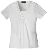 Baby Phat Women's V-Neck Scrubs Top