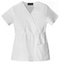 Baby Phat Women's Mock Wrap Scrubs Top