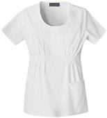 Baby Phat Women's Scoop Neck Scrubs Top