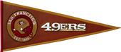 Winning Streak NFL 49ers Pigskin Pennant Winning Streak NFL 49ers Pigskin Pennant