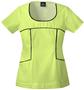 Baby Phat Women's Scoop Neck Scrubs Top