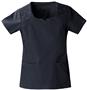 Baby Phat Women's Square Neck Scrubs Top