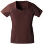 Baby Phat Women's Square Neck Scrubs Top