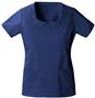 Baby Phat Women's Square Neck Scrubs Top