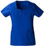 Baby Phat Women's Square Neck Scrubs Top