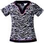 Baby Phat Kingdom Animal Instinct Scrub Top