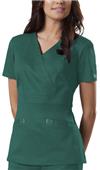 Cherokee Women's Mock Wrap Scrub Tops