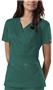 Cherokee Women's Mock Wrap Scrub Tops