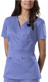 Cherokee Women's Mock Wrap Scrub Tops