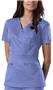 Cherokee Women's Mock Wrap Scrub Tops