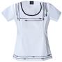 Baby Phat Women's Round Neck Scrubs Top