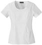 Baby Phat Women's Round Neck Scrubs Top