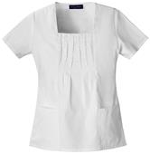 Baby Phat Women's Square Neck Scrubs Top