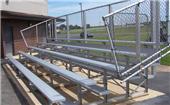 NRS 5 Row Aluminum Bleachers NRS 5 Row Aluminum Bleachers