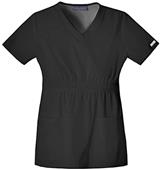 Baby Phat Women's V-Neck Scrubs Top
