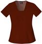 Baby Phat Women's Square Neck Scrubs Top