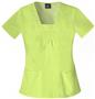 Baby Phat Women's Square Neck Scrubs Top