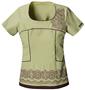 Baby Phat Women's Scoop Neck Scrubs Top