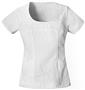 Baby Phat Women's Scoop Neck Scrubs Top