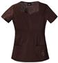 Baby Phat Women's Burn-Out Scrubs Top