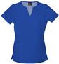 Baby Phat Women's Mock Wrap Scrubs Top