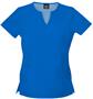 Baby Phat Women's Mock Wrap Scrubs Top