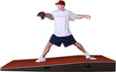 Promounds ProModel Baseball Mound with Clay Turf Promounds ProModel Baseball Mound with Clay Turf