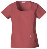 Skechers Women's Fashion Solids Scoop Neck Top