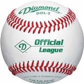 Diamond Official League Leather Baseballs DOL-2