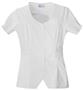 Skechers Women's Button Front Weskit Scrub Top