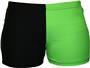 Gem Gear 4 Panel Neon Green Compression Shorts