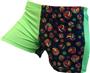 Gem Gear 4 Panel Green Multicolor Volleyball Short