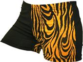 Gem Gear 4 Panel Gold Zebra Compression Shorts