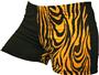 Gem Gear 4 Panel Gold Zebra Compression Shorts