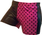Gem Gear 4 Panel Metallic Pink Dots Shorts Gem Gear 4 Panel Metallic Pink Dots Shorts