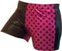 Gem Gear 4 Panel Metallic Pink Dots Shorts