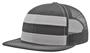 Richardson Adjustable Striped Mesh Back Cap