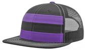 Richardson 162 Striped Trucker Flatbill Cap Richardson 162 Striped Trucker Flatbill Cap