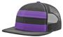 Richardson Adjustable Striped Mesh Back Cap