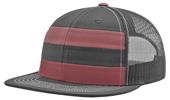 Richardson 162 Striped Trucker Flatbill Cap Richardson 162 Striped Trucker Flatbill Cap