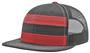 Richardson Adjustable Striped Mesh Back Cap