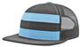 Richardson Adjustable Striped Mesh Back Cap