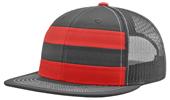 Richardson 162 Striped Trucker Flatbill Cap Richardson 162 Striped Trucker Flatbill Cap
