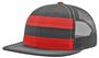 Richardson Adjustable Striped Mesh Back Cap