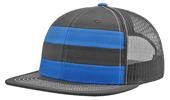 Richardson 162 Striped Trucker Flatbill Cap Richardson 162 Striped Trucker Flatbill Cap