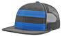 Richardson Adjustable Striped Mesh Back Cap