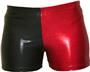 Gem Gear 4 Panel Red Metallic Compression Short