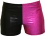 Gem Gear 4 Panel Pink Metallic Compression Shorts