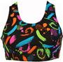 Gem Gear Fingerpaint Racer Back Sports Bra